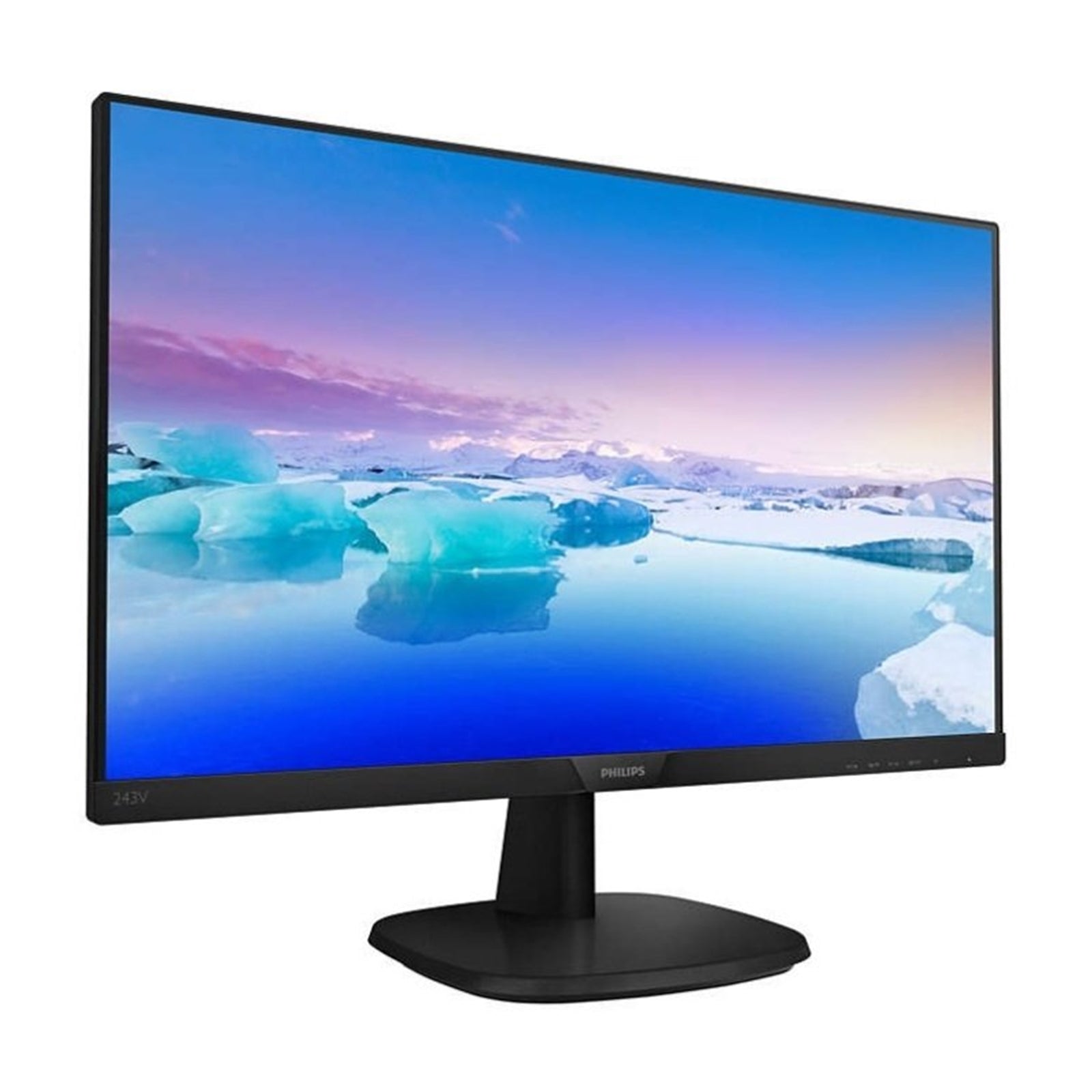 Philips V-line 243V7QDAB/00 23.8" LED Full HD IPS Widescreen VGA/DVI/HDMI Black Monitor-PCR Business Solutions Ltd
